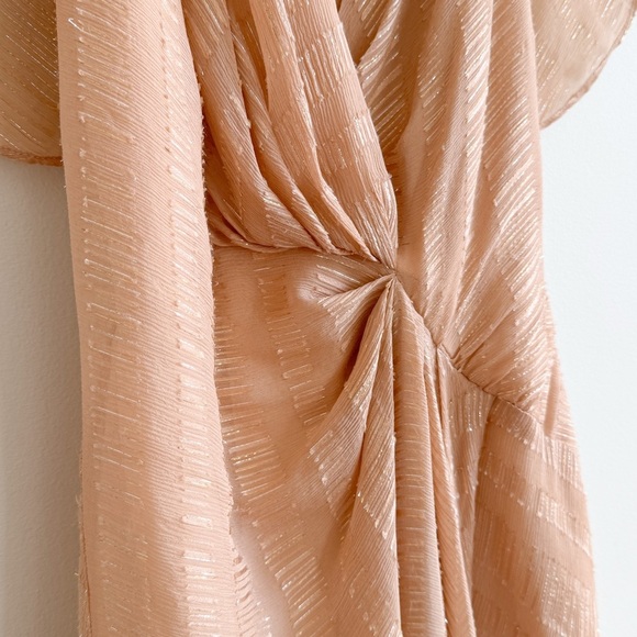 RONNY KOBO • Yuval Silk Dress in Peach - Picture 4 of 14